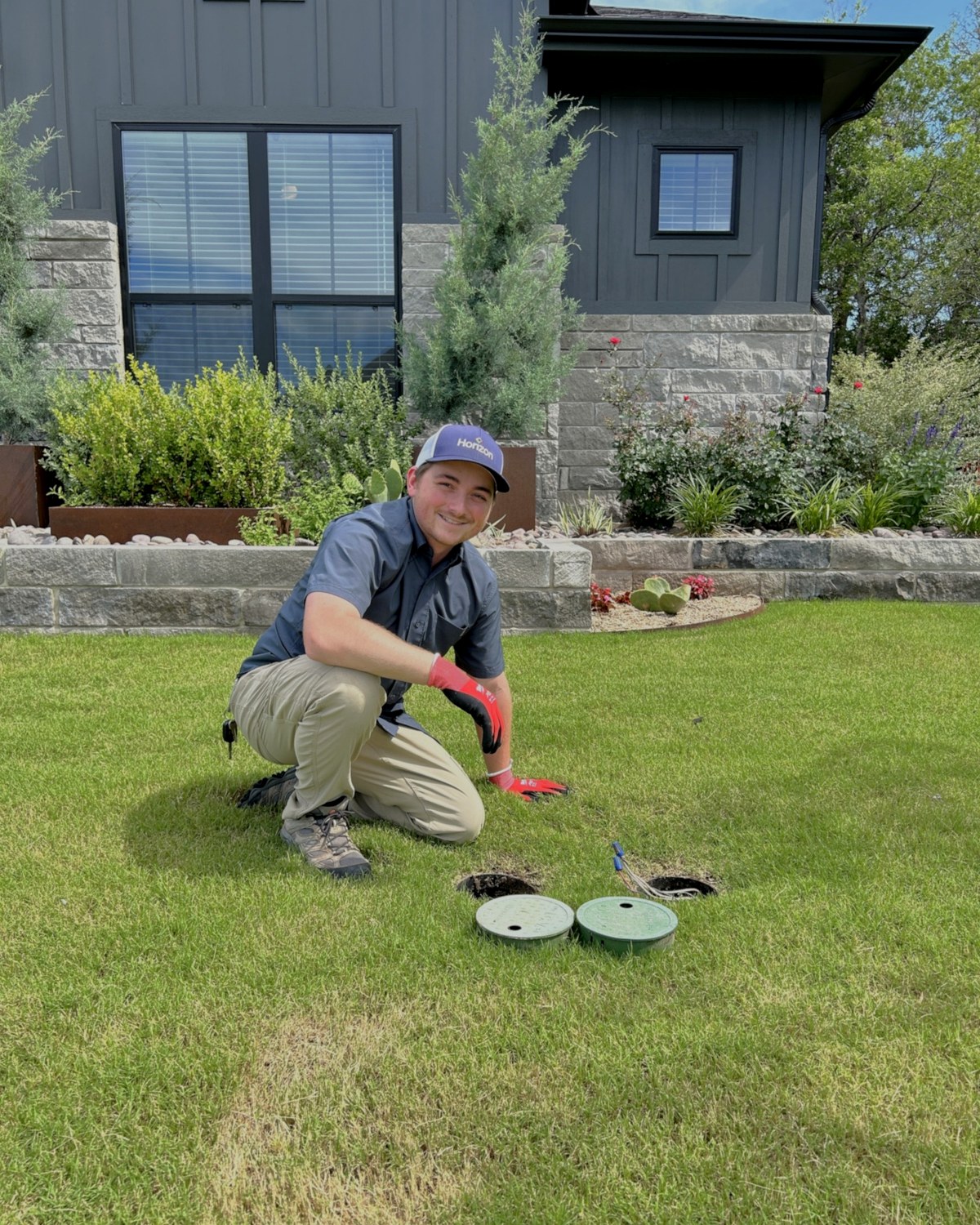 Kane Ross, owner of Double Check Irrigation